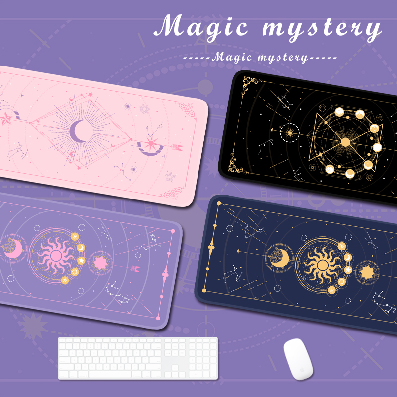 Laptop Accessories Cute - Magic Moon Star viola Extra Large