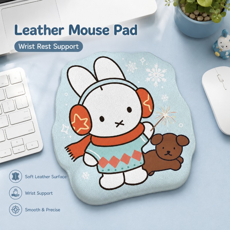 Laptop Accessories Design - Tappetino per Mouse in Pelle Anime