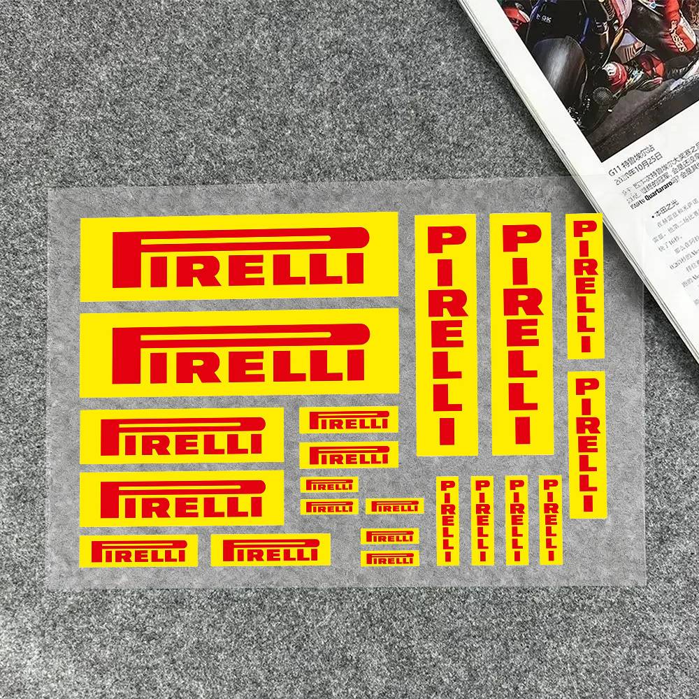 Laptop Accessories Ideas - Adesivi per PIRELLI Moto, Adesivi per