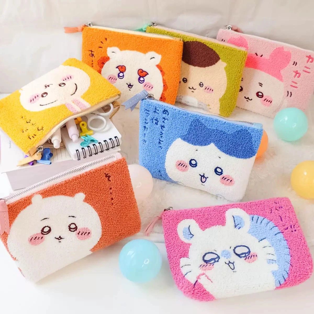 Laptop Accessories Cute - Borsa porta trucchi giapponese Chiikawa Jiyi