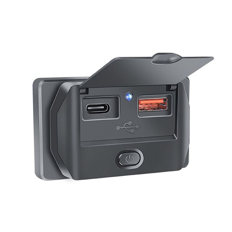 Usb C Power Adapter - Adattatore per presa auto/autobus con ricarica