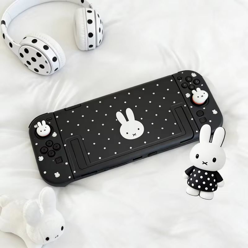 Laptop Accessories Cute - Custodia Protettiva Miffy a Pois per