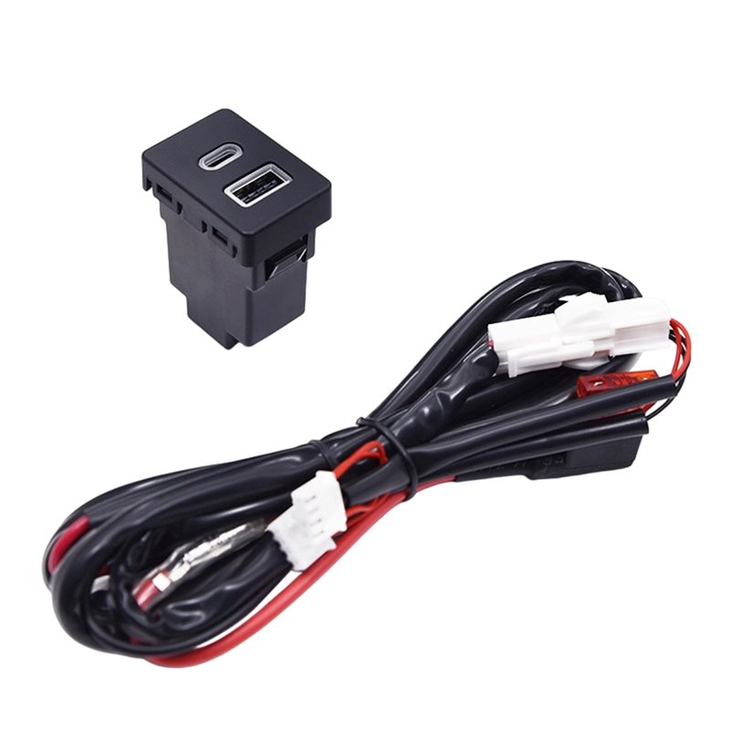 Usb C Power Adapter - ABXN-Car USB QC3.0 Type-C PD Adattatore