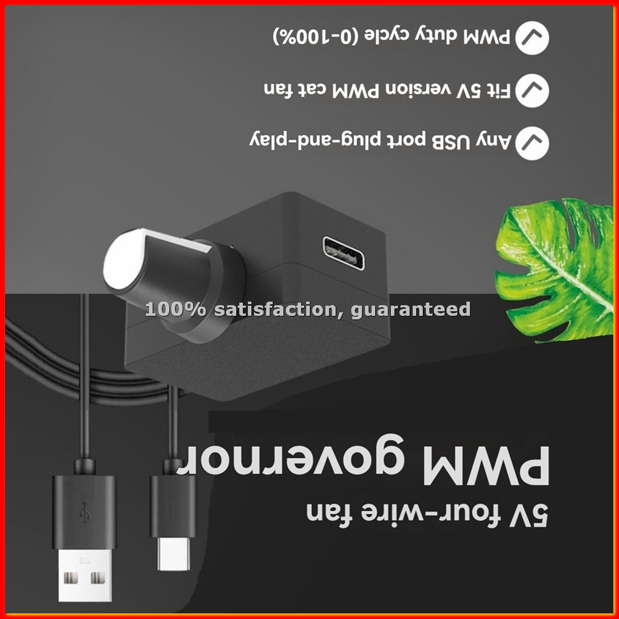 Usb C Power Adapter - Regolatore di velocità PWM 5V 4