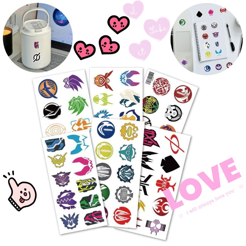 Laptop Original Accessories - 60 fogli di adesivi con logo
