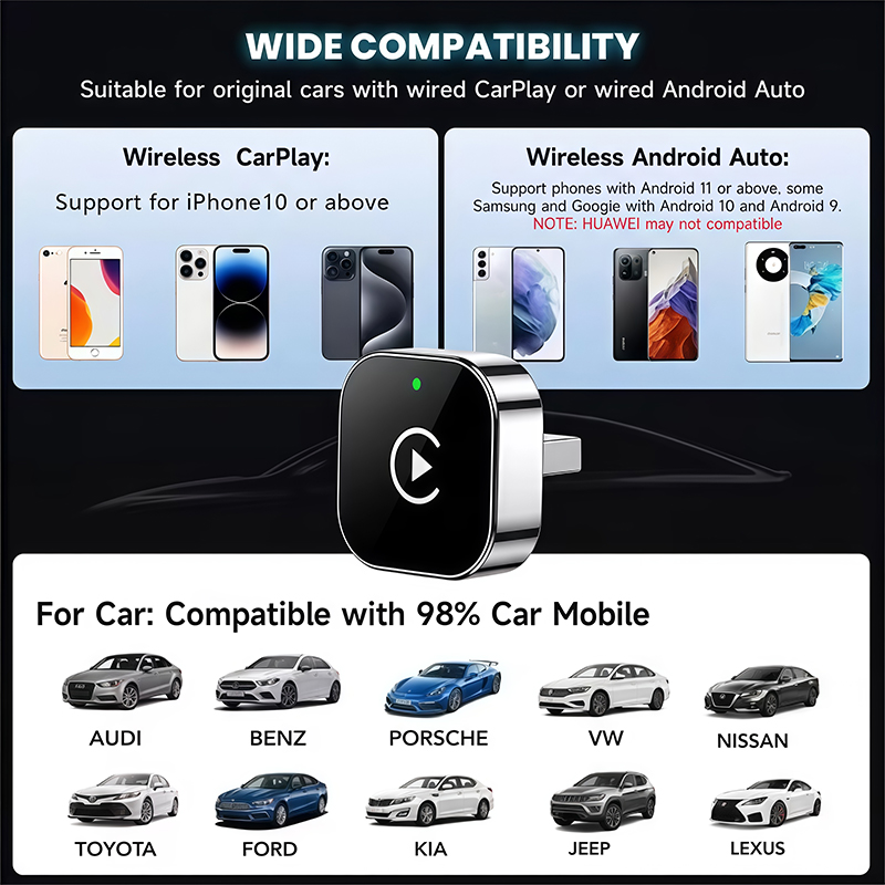Adattatore CarPlay Wireless 2- - Usb C Power Adapter recensione e prezzo