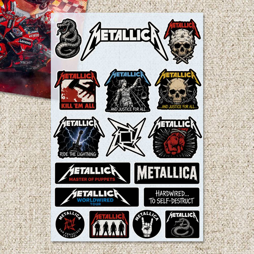 Adesivi M-Metallica per Moto,  - Laptop Accessories Ideas recensione e prezzo