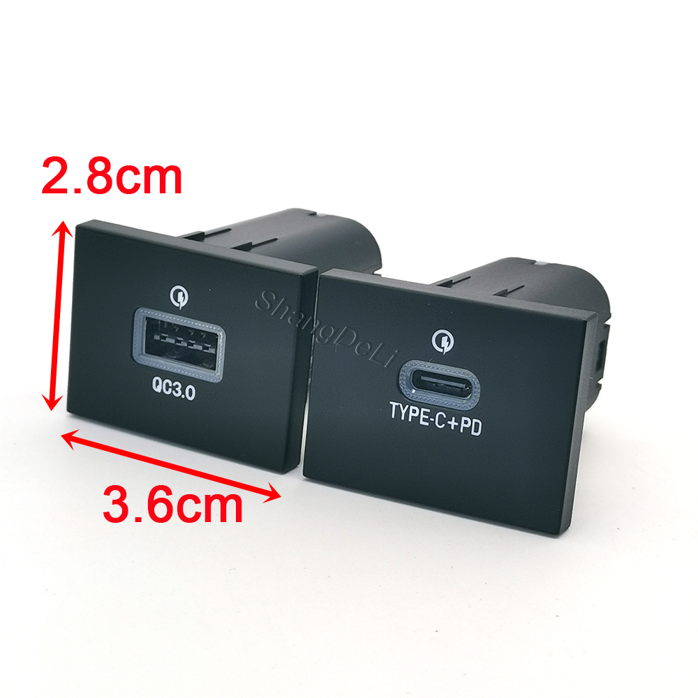 1PC Misura Per Ford Focus 2004 - Usb C Power Adapter recensione e prezzo