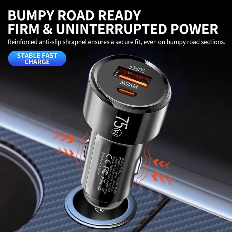 Caricabatterie da auto a doppi - Usb C Power Adapter recensione e prezzo