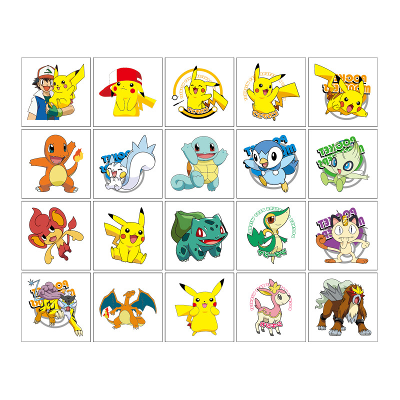 5*5 cm 20 pezzi Pokemon Pikach - Laptop Accessories Cute recensione e prezzo