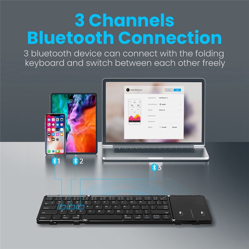Tastiera Wireless Pieghevole c - Laptop Accessories To Buy recensione e prezzo